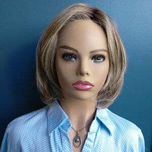 FLASH FORWARD by Raquel Welch, SS Cappuccino, Lace Front, Mono Top, Heat ok, NEW